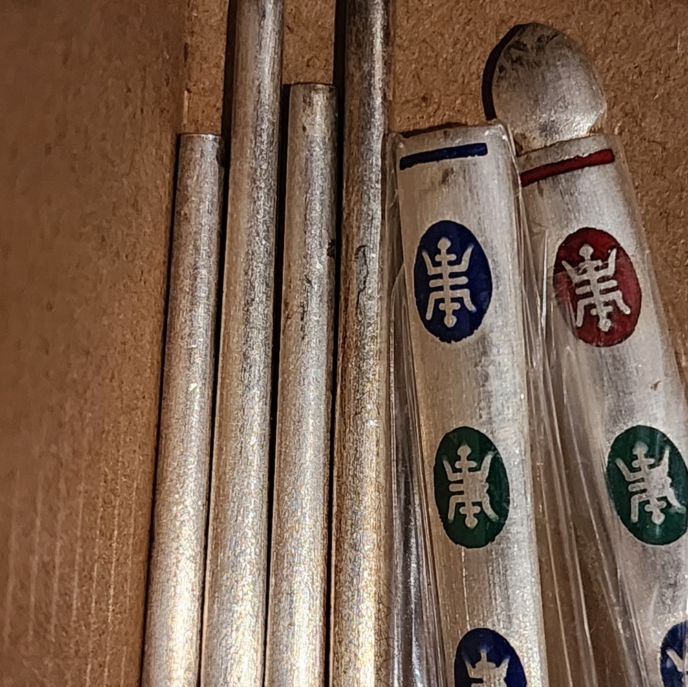 Korean 999 Pure Silver Chopsticks - Picture 7 of 14